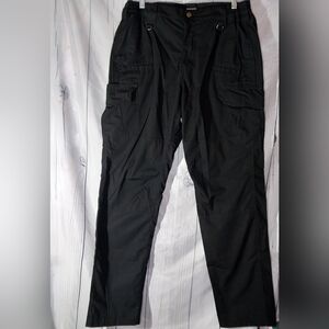 CQR Men's Black Lightweight Cargo Pants